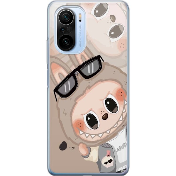 Xiaomi Mi 11i Läpinäkyvä kuori Labubu Rainbow Chaos
