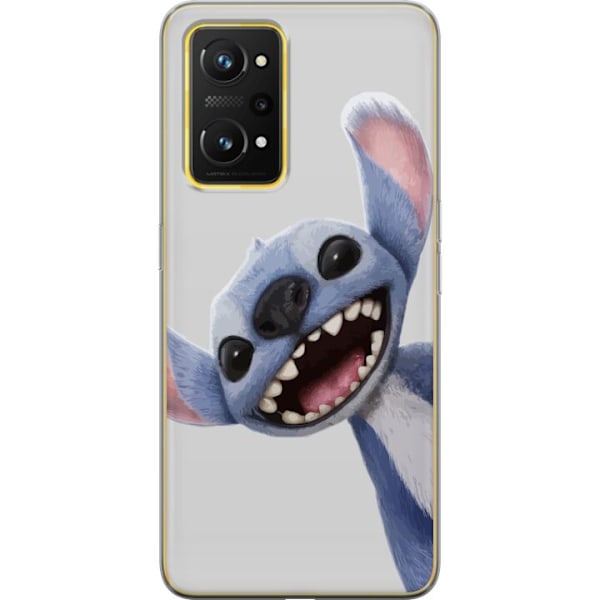 Realme GT Neo 3T Genomskinligt Skal Stitch i Fart – Kawaii Design för Fans & Barn
