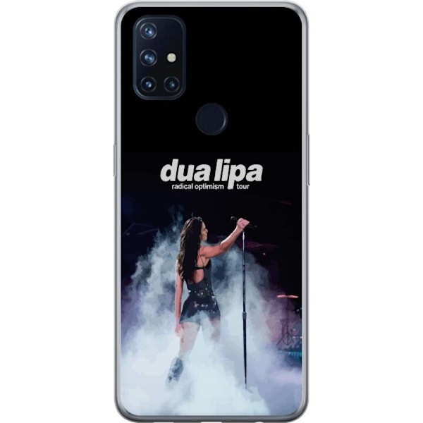 OnePlus Nord N10 5G Läpinäkyvä kuori Dua Lipa – Signature