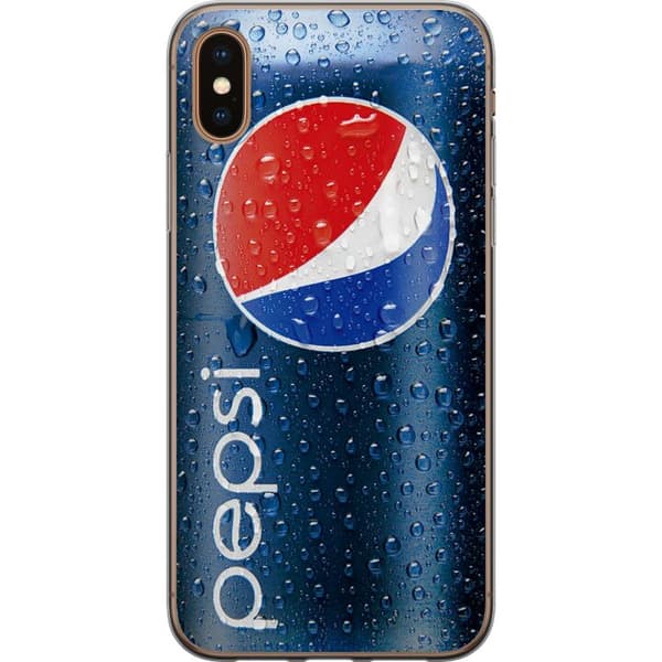 Kompatibelt Mobildeksel til Apple iPhone XS Pepsi
