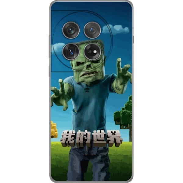 OnePlus 12 Läpinäkyvä kuori A Minecraft Movie