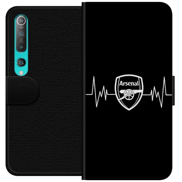 Xiaomi Mi 10 5G Tegnebogsetui Arsenal