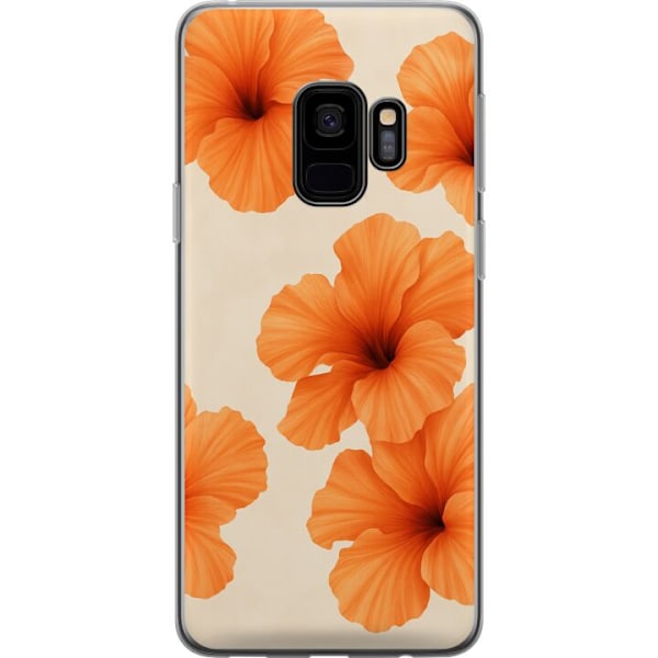 Samsung Galaxy S9 Gjennomsiktig deksel Papaya Punch