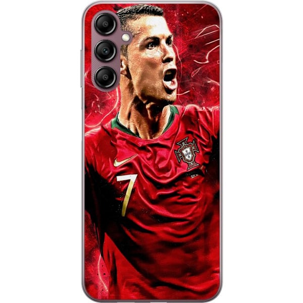 Samsung Galaxy A14 5G Läpinäkyvä kuori Ronaldo