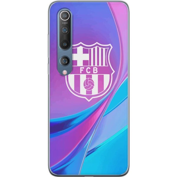 Xiaomi Mi 10 5G Gennemsigtig cover FC Barcelona