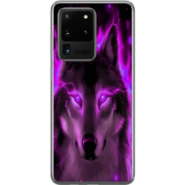 Samsung Galaxy S20 Ultra Gennemsigtig cover Ulven