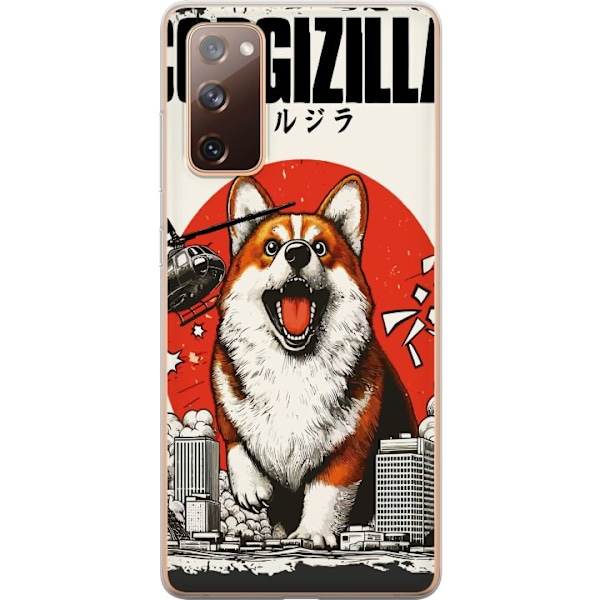 Samsung Galaxy S20 FE Gjennomsiktig deksel Corgizilla