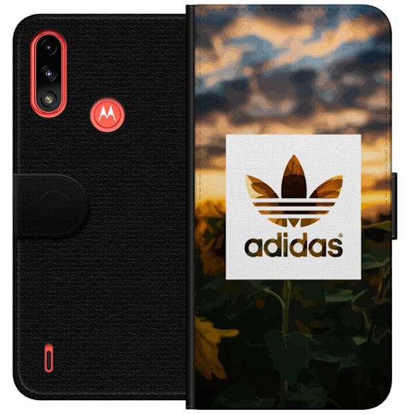 Motorola Moto E7 Power Tegnebogsetui Adidas