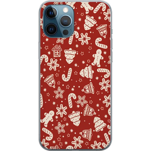 Apple iPhone 12 Pro Läpinäkyvä kuori Hyvää joulua