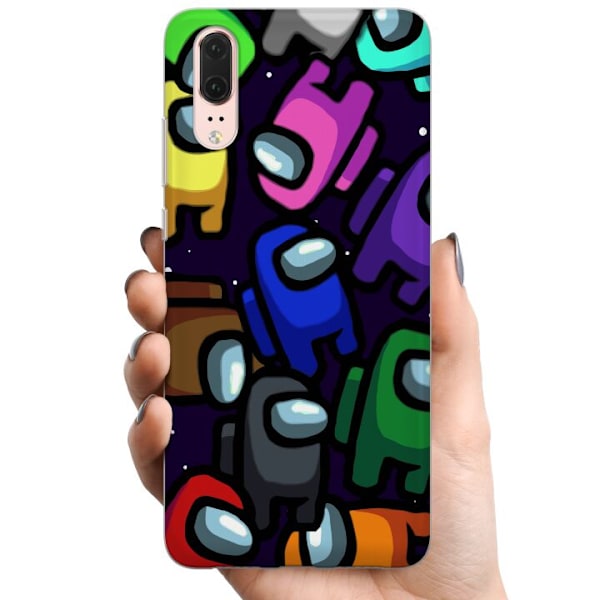 Huawei P20 TPU Mobilskal Among Us