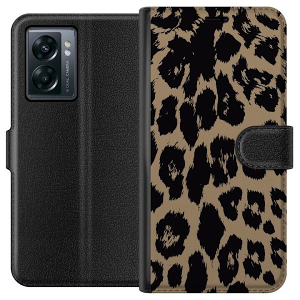 OnePlus Nord N300 Lommeboketui Leopard