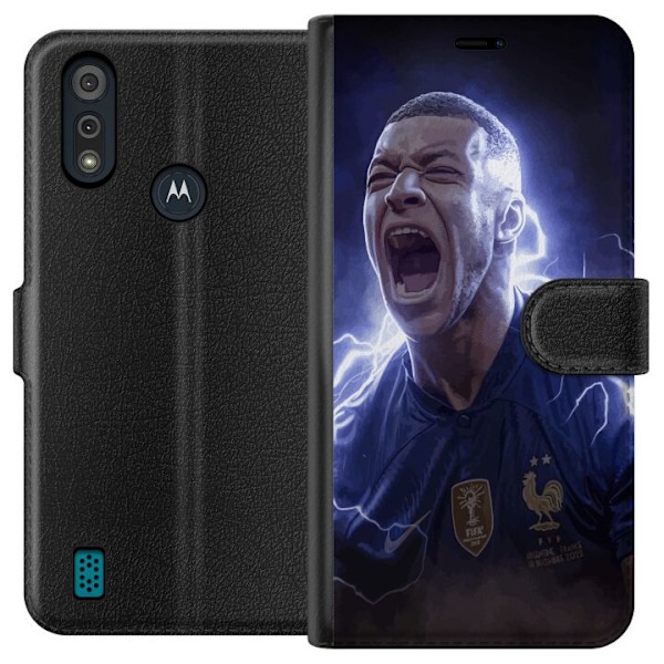 Motorola Moto E6i Tegnebogsetui Kylian Mbappe