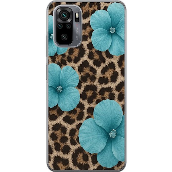 Xiaomi Redmi Note 10 Genomskinligt Skal Blossom Beast