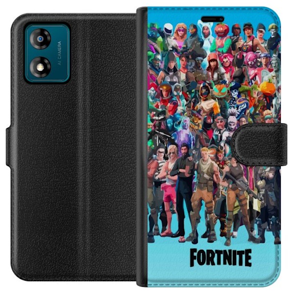 Motorola Moto E13 Lommeboketui Fortnite