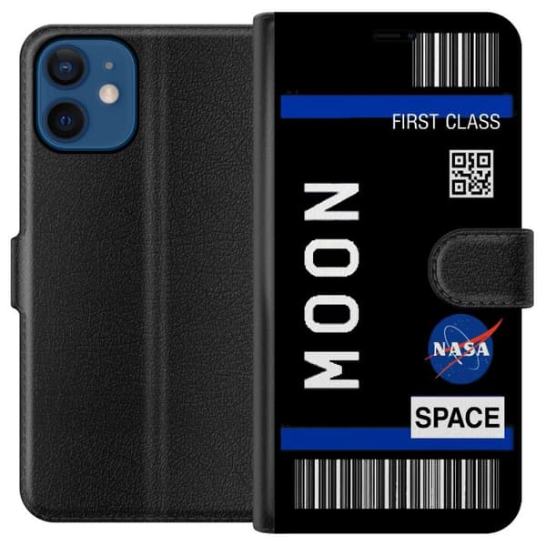 Kompatibelt Plånboksfodral till Apple iPhone 12 Boarding Space