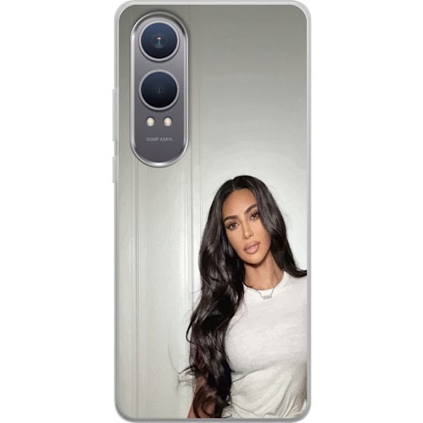 OnePlus Nord CE4 Lite Genomskinligt Skal Kim Kardashian – Iconic Style Collection