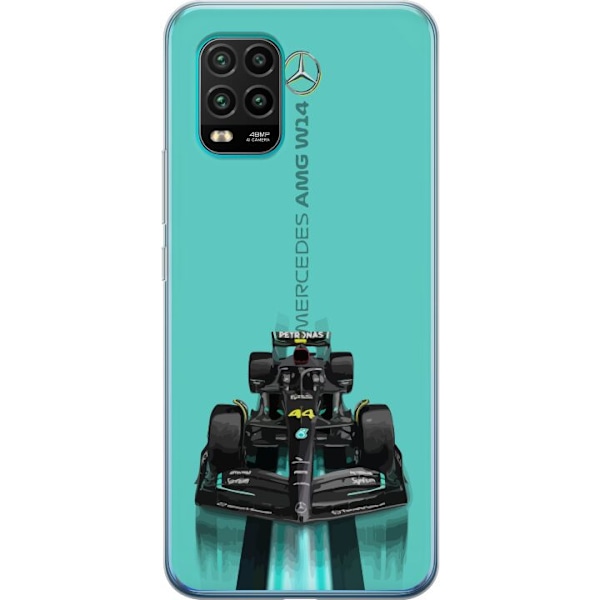 Xiaomi Mi 10 Lite 5G Gennemsigtig cover Mercedes F1