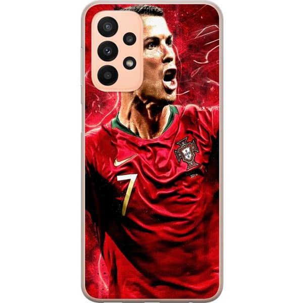 Kompatibelt Mobilskal till Samsung Galaxy A23 Ronaldo