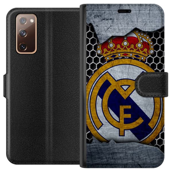 Kompatibelt Plånboksfodral till Samsung Galaxy S20 FE Real Madrid CF