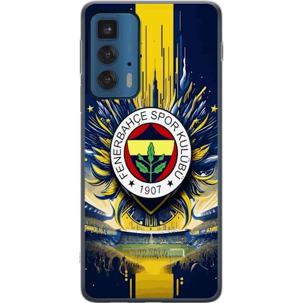 Motorola Edge 20 Pro Läpinäkyvä kuori Fenerbahçe SK