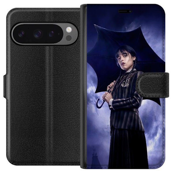 Google Pixel 9 Pro XL Lommeboketui Wednesday Addams