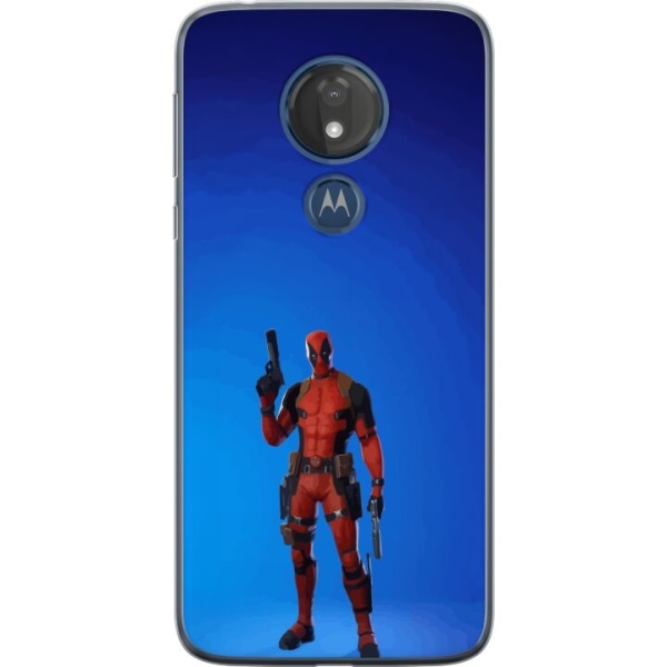 Motorola Moto G7 Power Läpinäkyvä kuori Fortnite - Spider-M