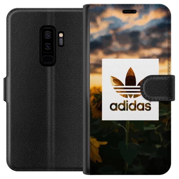 Kompatibel Tegnebogsetui til Samsung Galaxy S9+ Adidas
