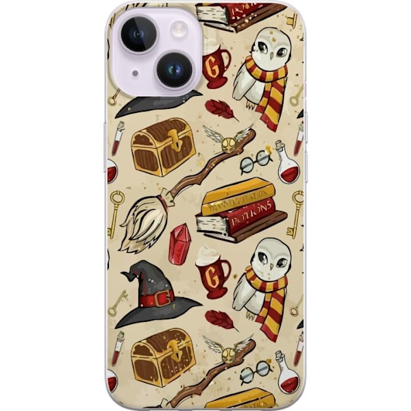 Apple iPhone 14 Gennemsigtig cover Harry Potter