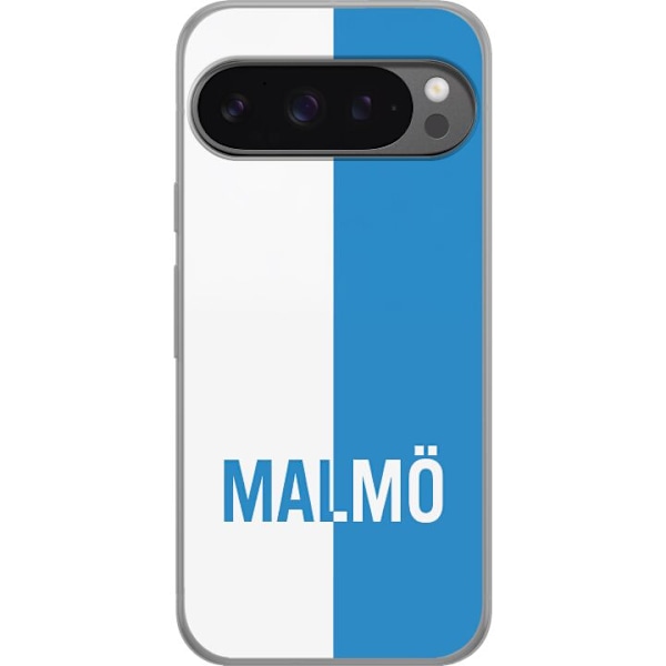 Google Pixel 9 Pro XL Läpinäkyvä kuori Malmö – jalkapall