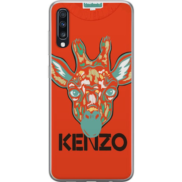 Samsung Galaxy A70 Läpinäkyvä kuori Kenzo