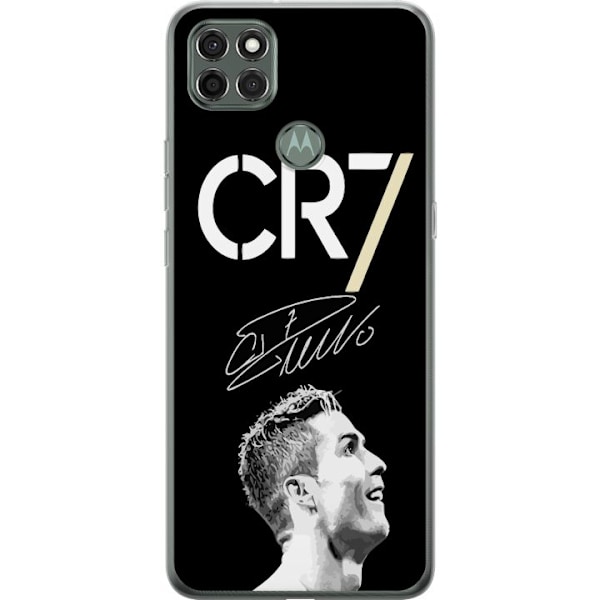 Motorola Moto G9 Power Gjennomsiktig deksel CR7 Ronaldo