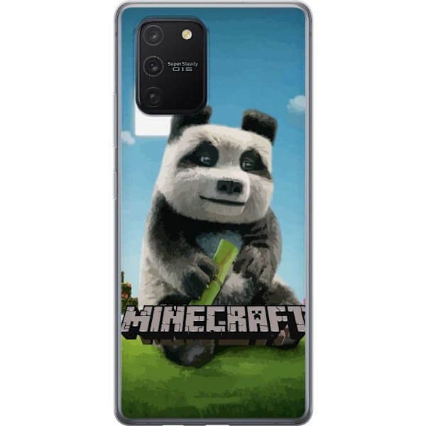 Samsung Galaxy S10 Lite Läpinäkyvä kuori A Minecraft Movie
