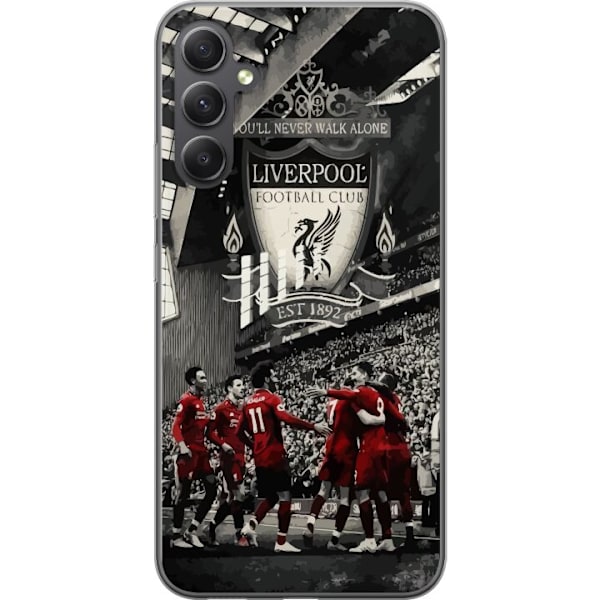 Samsung Galaxy A25 Läpinäkyvä kuori Liverpool