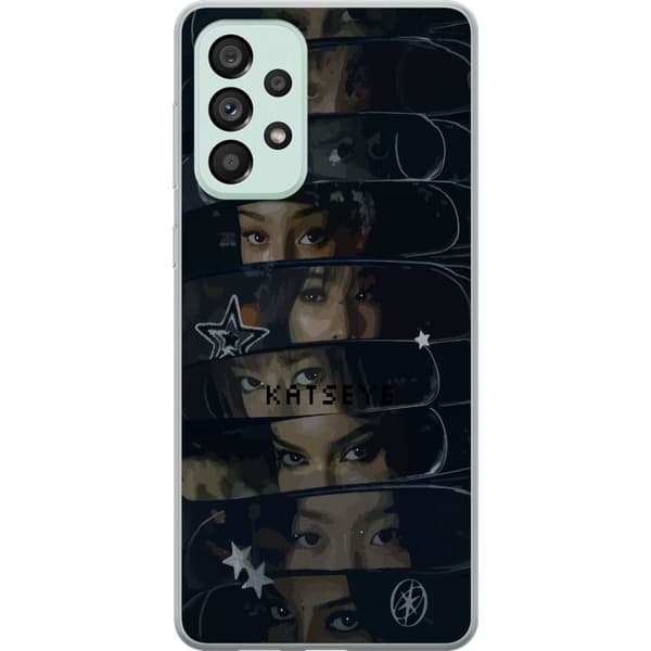 Kompatibelt Mobildeksel til Samsung Galaxy A73 5G KATSEYE svart