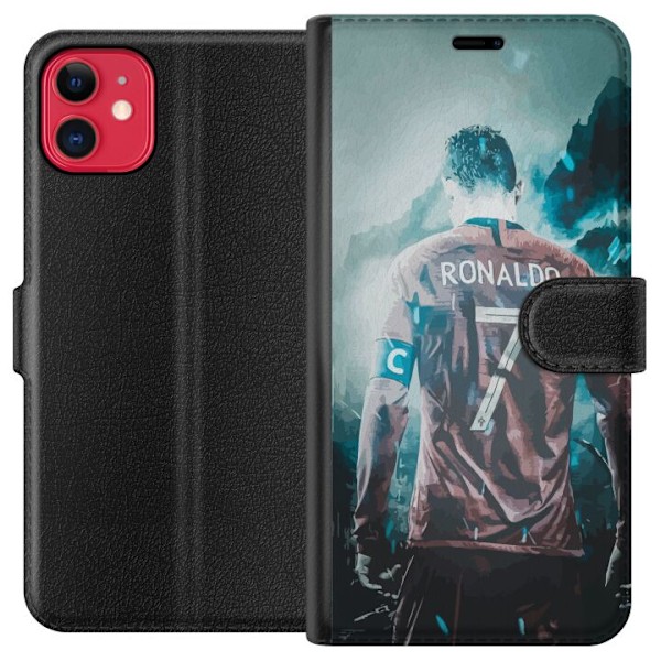 Apple iPhone 11 Lompakkokotelo Ronaldo