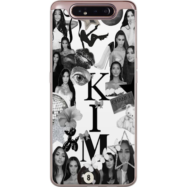 Samsung Galaxy A80 Läpinäkyvä kuori Kim Kardashian – Aest
