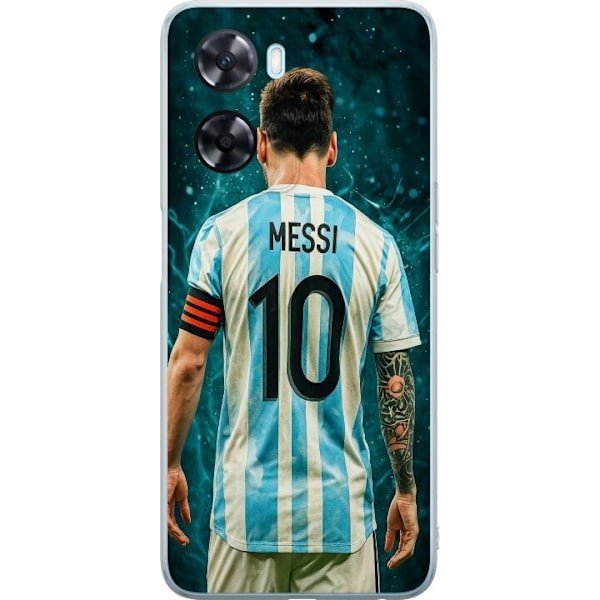 OnePlus Nord N20 SE Gennemsigtig cover Messi