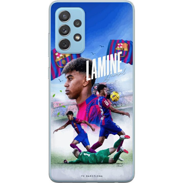 Samsung Galaxy A52 5G Läpinäkyvä kuori Lamine Yamal