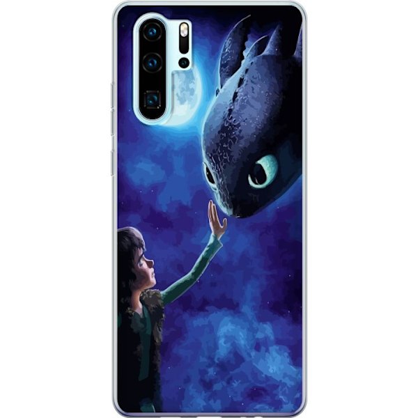 Huawei P30 Pro Läpinäkyvä kuori Kuinka Kouluttaa Lohikäärmeesi