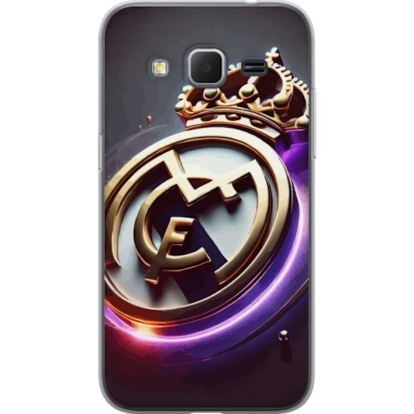 Samsung Galaxy Core Prime Gennemsigtig cover Real Madrid CF