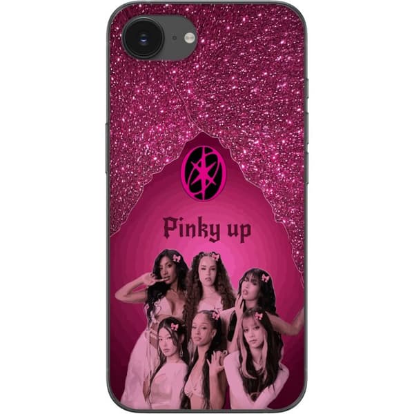 Kompatibelt Mobildeksel til Apple iPhone 16e KATSEYE Pinky Up rosa