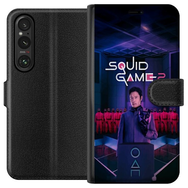 Sony Xperia 1 V Lommeboketui Squid Game 2 -  Ledaren