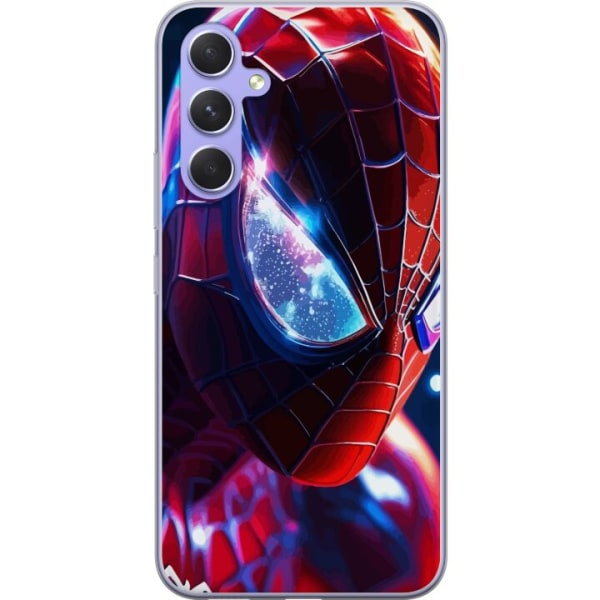 Samsung Galaxy A54 Gjennomsiktig deksel Spiderman