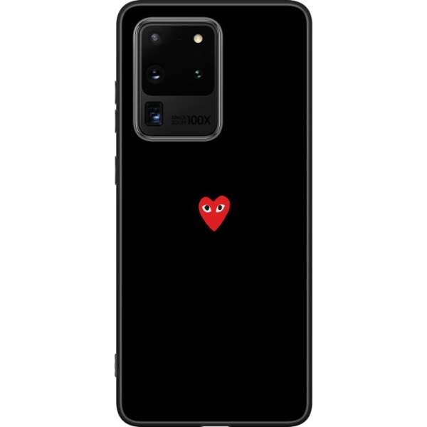 Samsung Galaxy S20 Ultra Svart Skal Heart