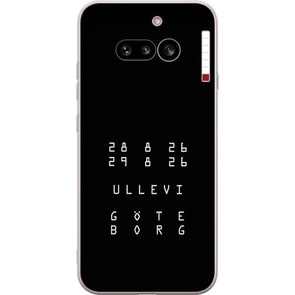 Kompatibelt Mobildeksel til Nothing Phone (4a) Ullevi Göteborg 2026 hvit