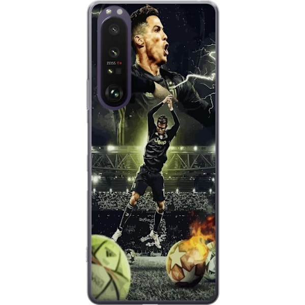 Sony Xperia 1 III Gjennomsiktig deksel Ronaldo