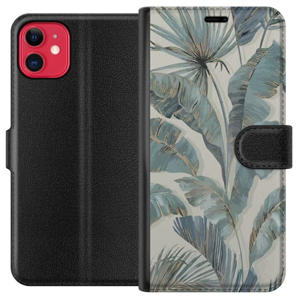 Kompatibel Tegnebogsetui til Apple iPhone 11 Blomster