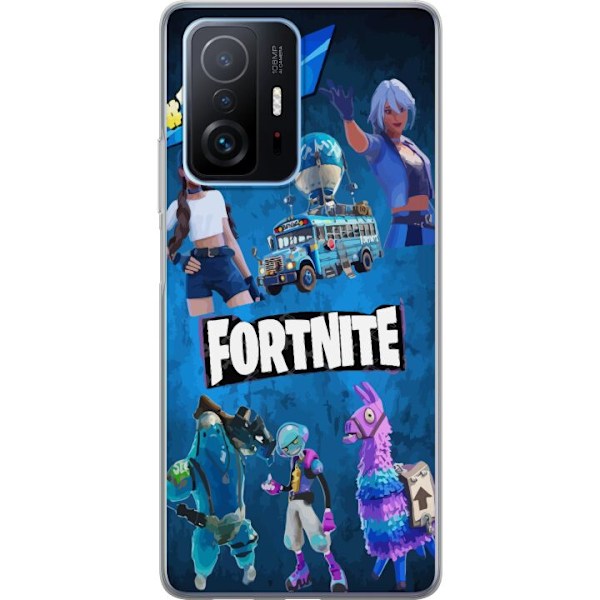 Xiaomi 11T Pro Läpinäkyvä kuori Fortnite