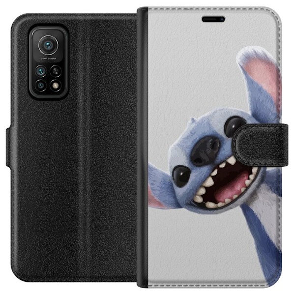 Xiaomi Mi 10T 5G Tegnebogsetui Stitch i fart - Kawaii-design t