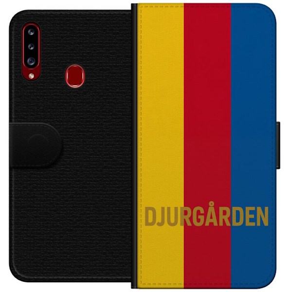 Samsung Galaxy A20s Tegnebogsetui Djurgården – fodbold